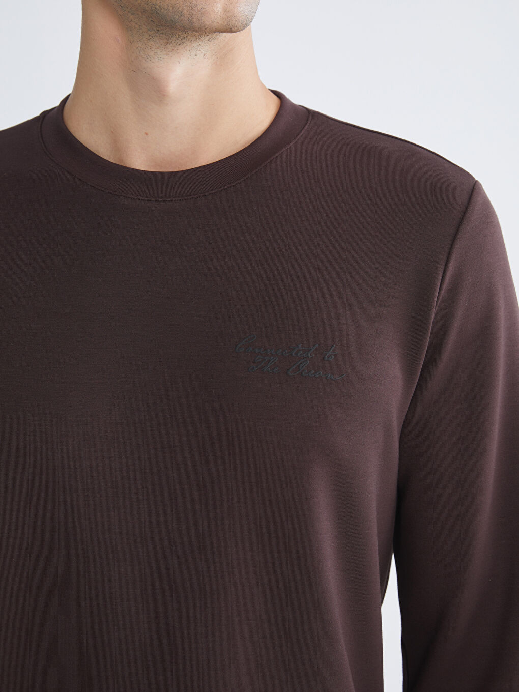 Crew Neck Men's Sweatshirt-2