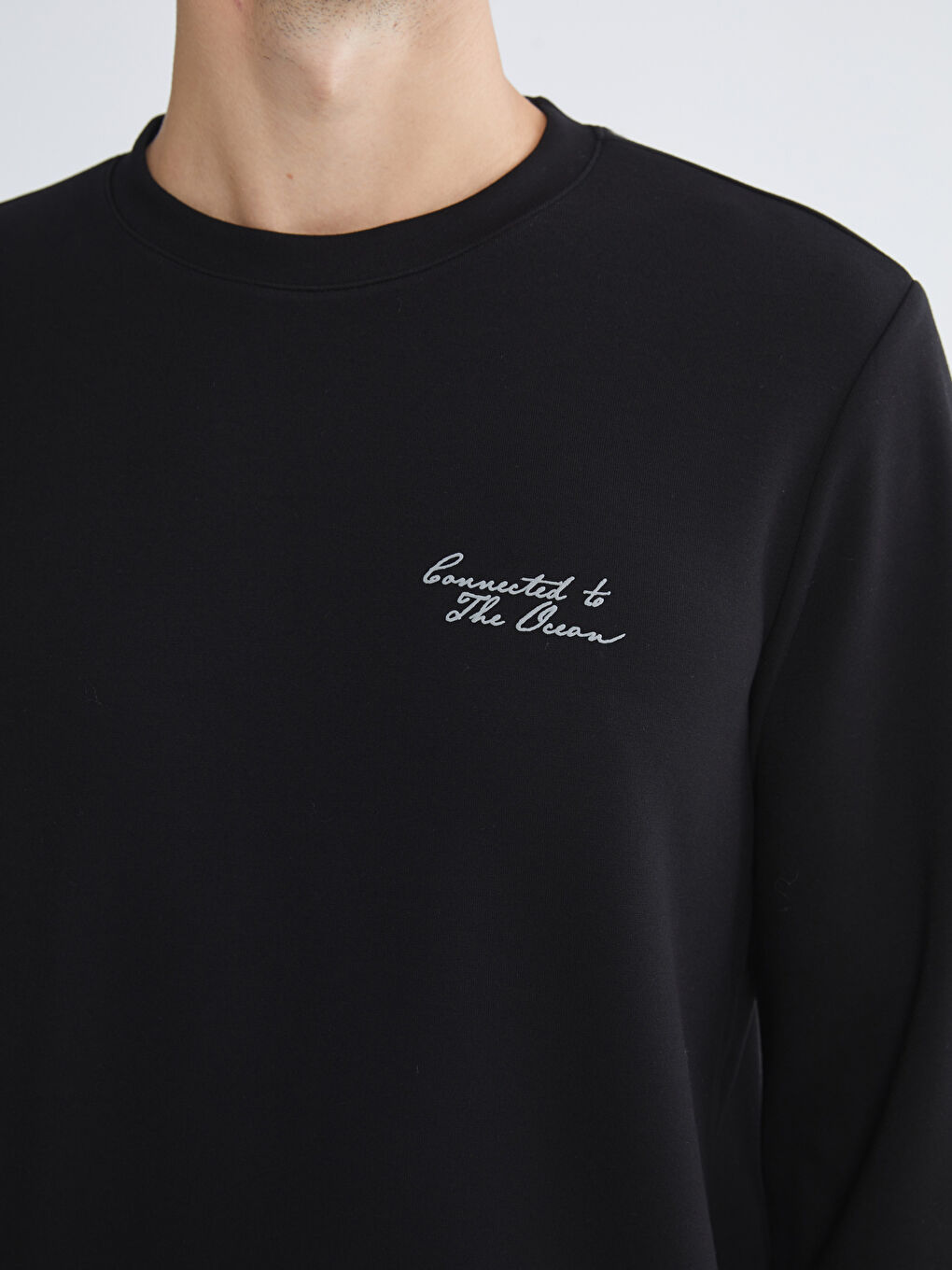 Crew Neck Men's Sweatshirt-2