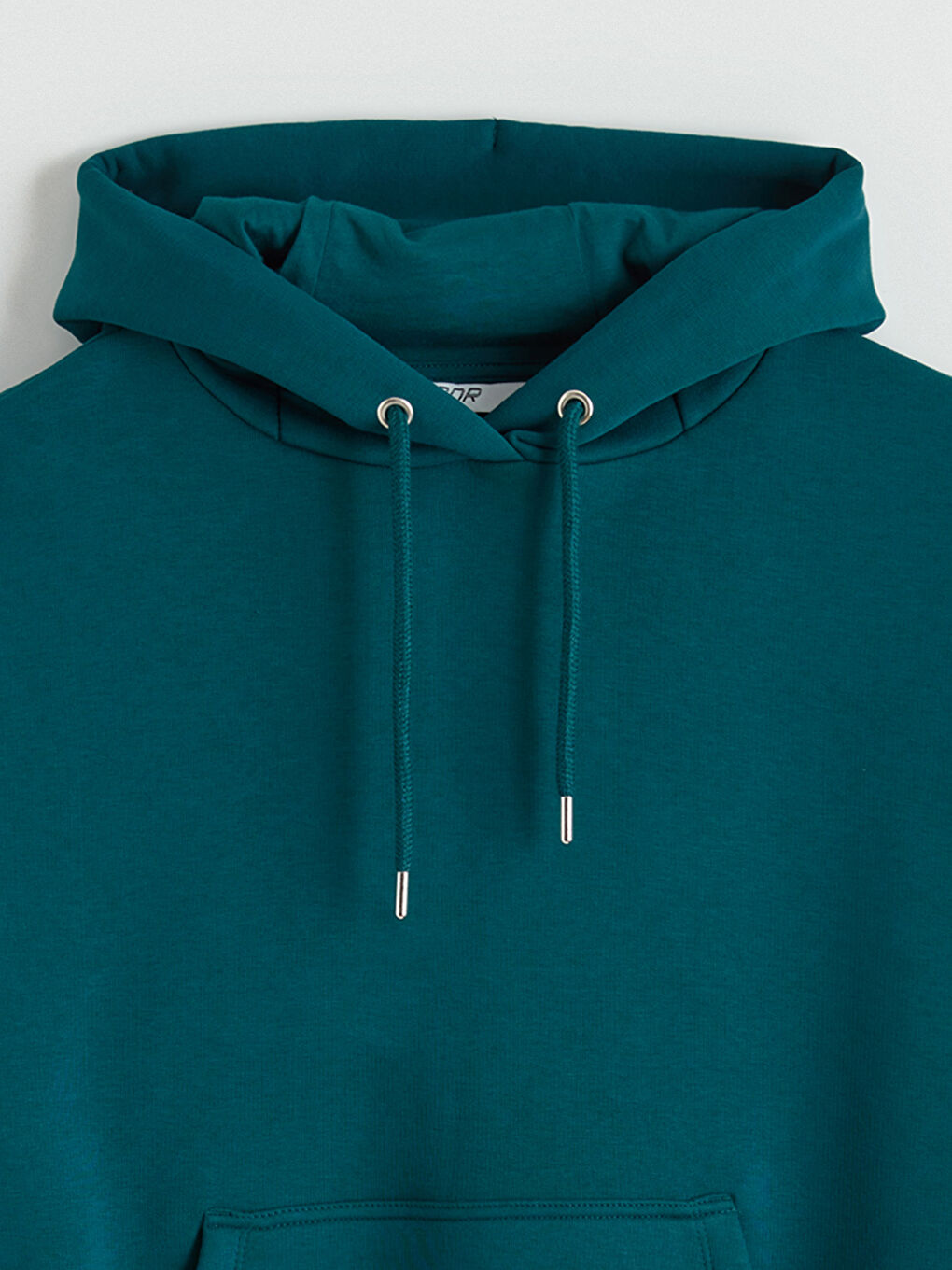 Haki Kanguru Cepli Kadın Kalın Hoodie-1