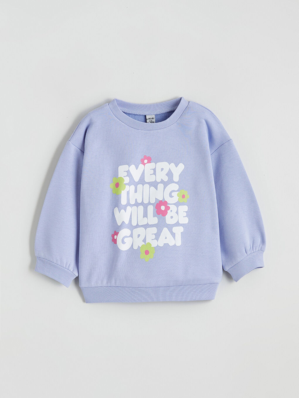 Sweat-shirt Épais à Col Rond pour Fille, Lot de 2-1