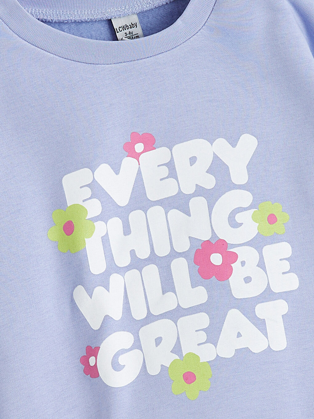 Sweat-shirt Épais à Col Rond pour Fille, Lot de 2-2