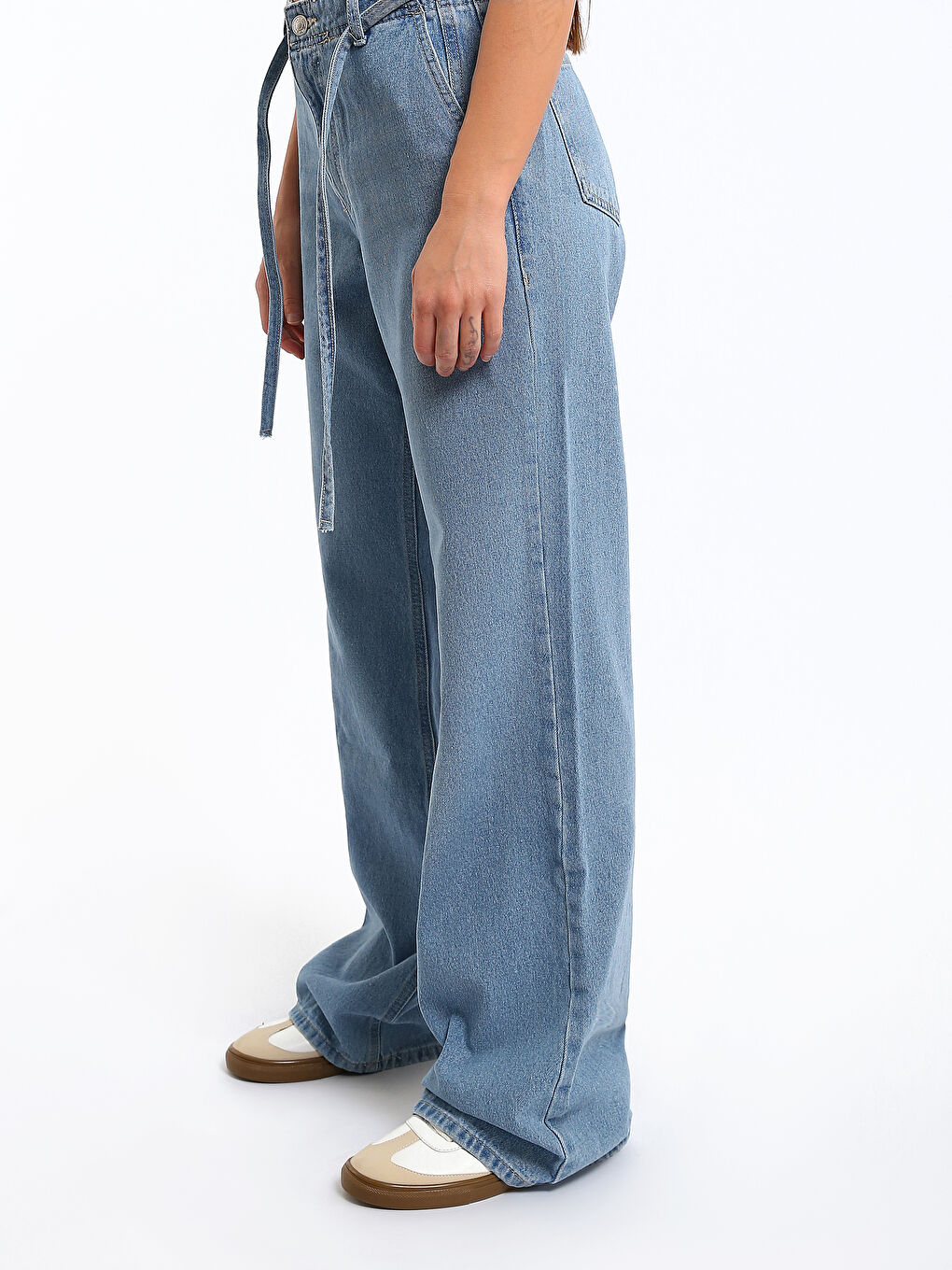 Wideleg Women's Jeans-3
