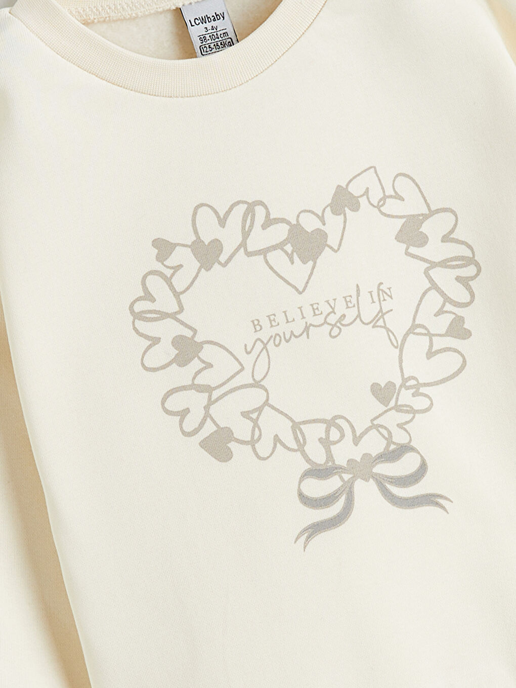 Sweat-shirt Épais à Col Rond pour Fille, Lot de 2-6