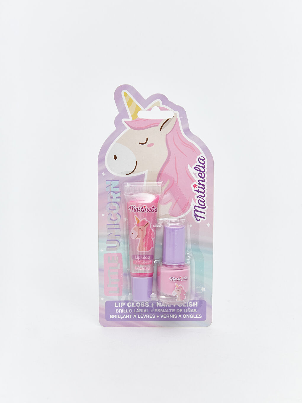 Kız Çocuk Lip Gloss ve Oje Seti