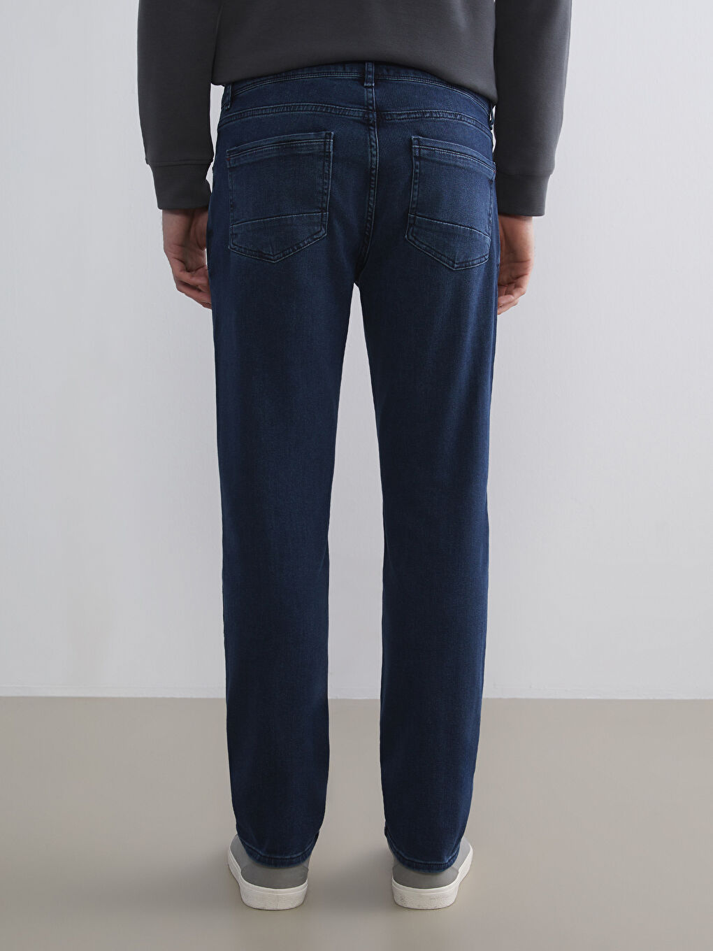 İndigo 779 Regular Fit İçi Polarlı Kışlık Erkek Jean Pantolon-3