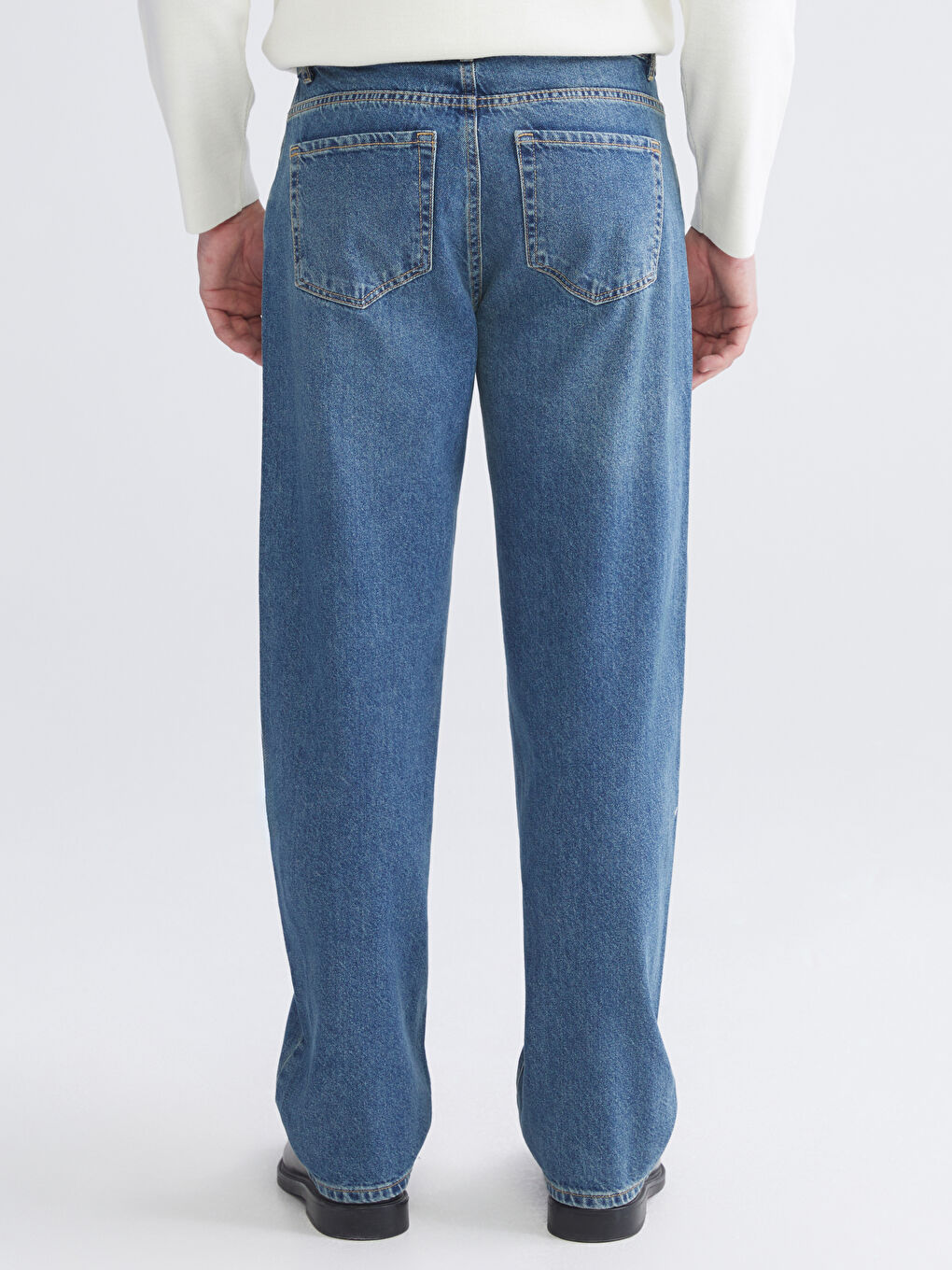 Джинсы мужские мешковатого кроя-3