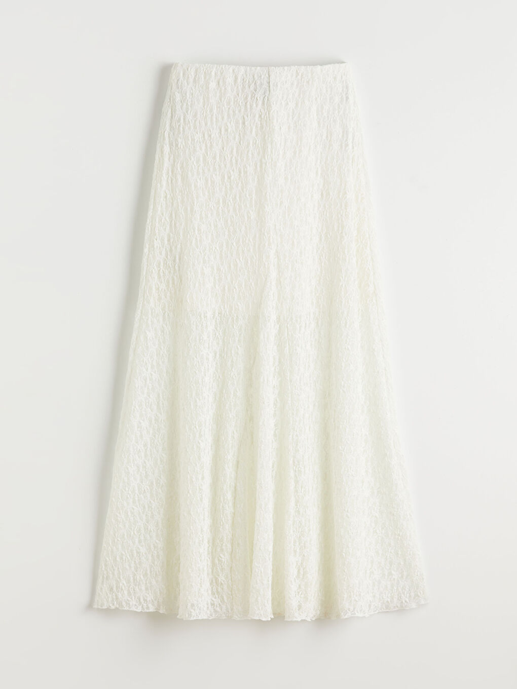 Woman WHITE Skirt-5
