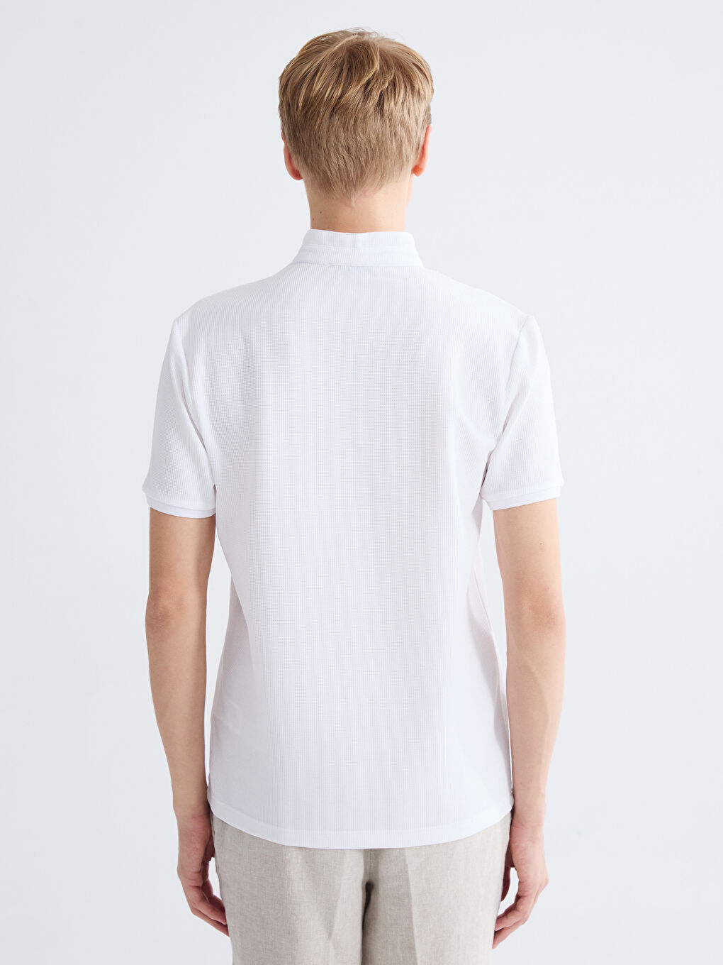 Grandad Collar Men's T-Shirt-3