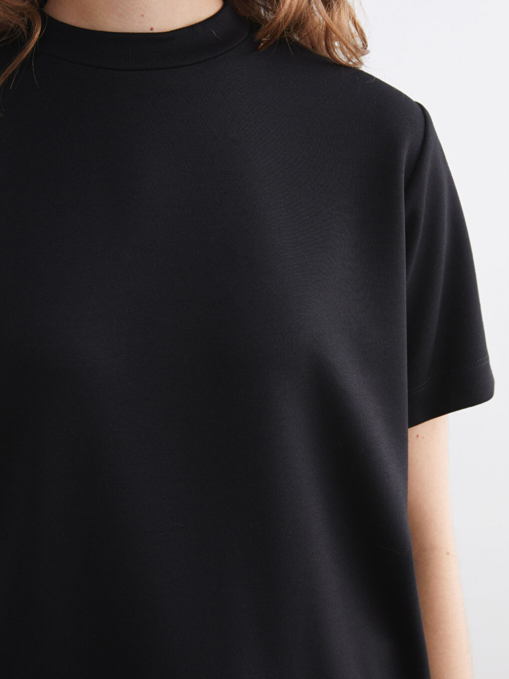 Funnel Neck Women's T-Shirt-2