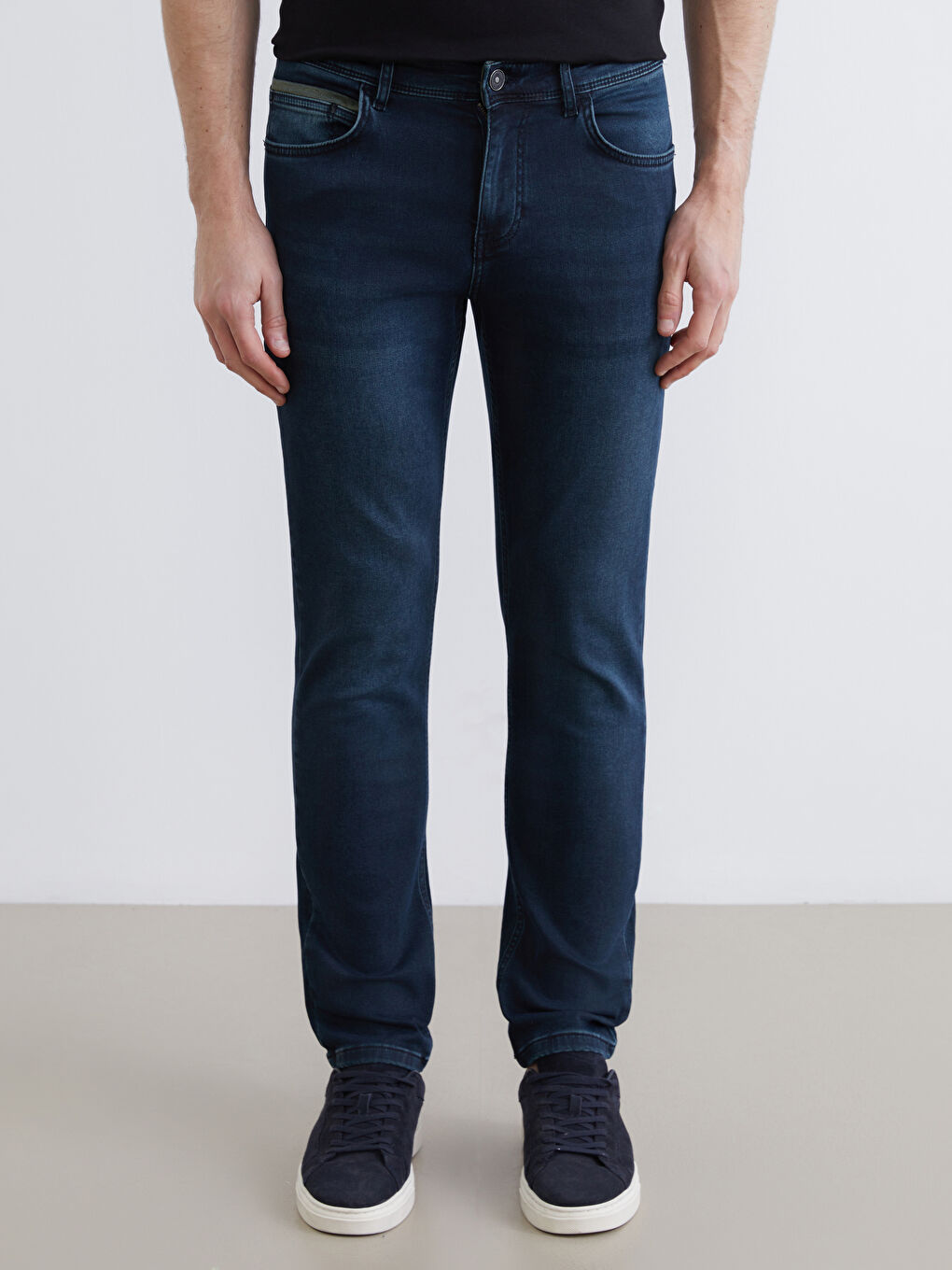 Yeşil 779 Regular Fit Erkek Jean Pantolon-1