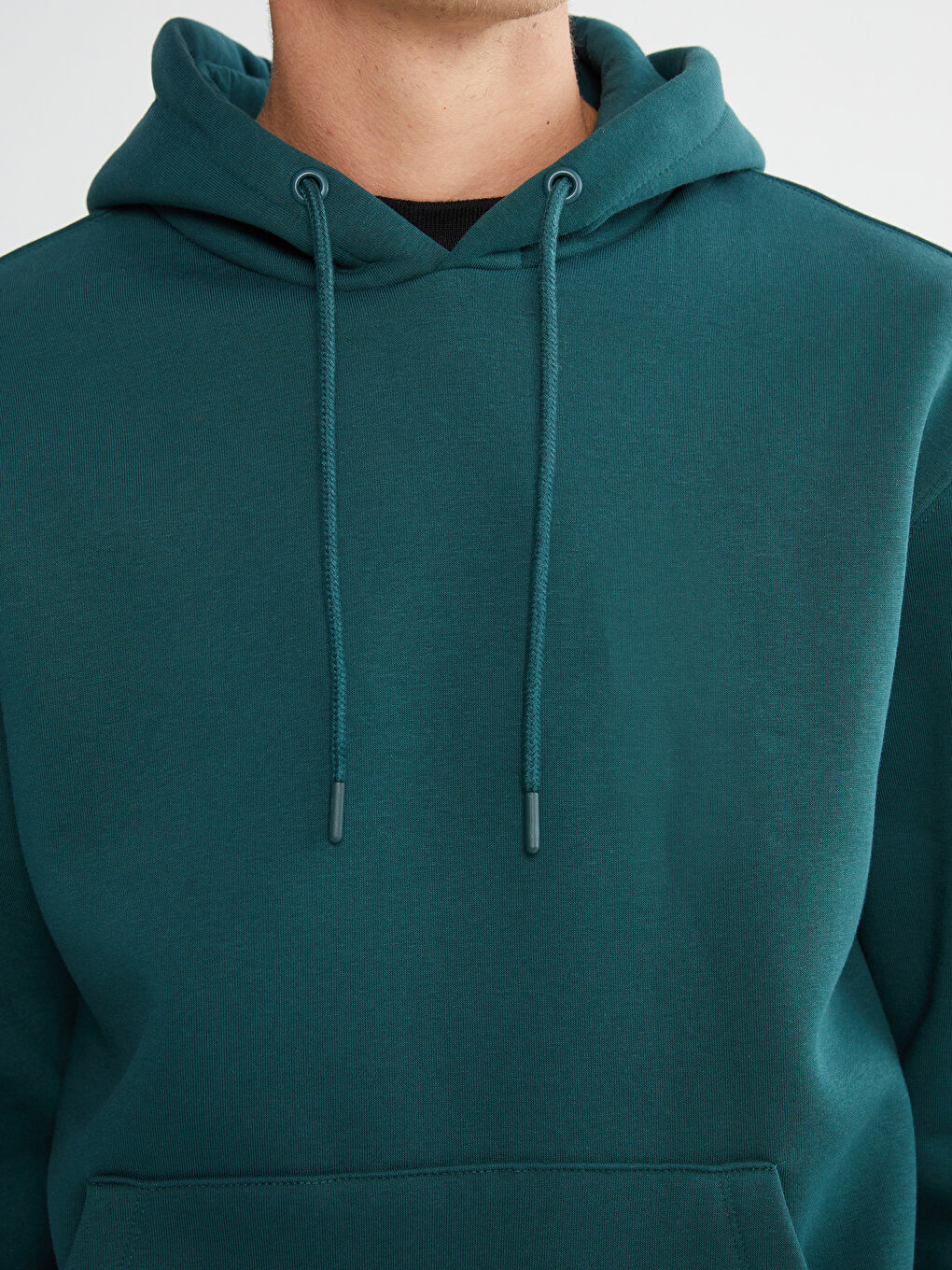 Kangaroo Pocket Men's Thick Hoodie-2
