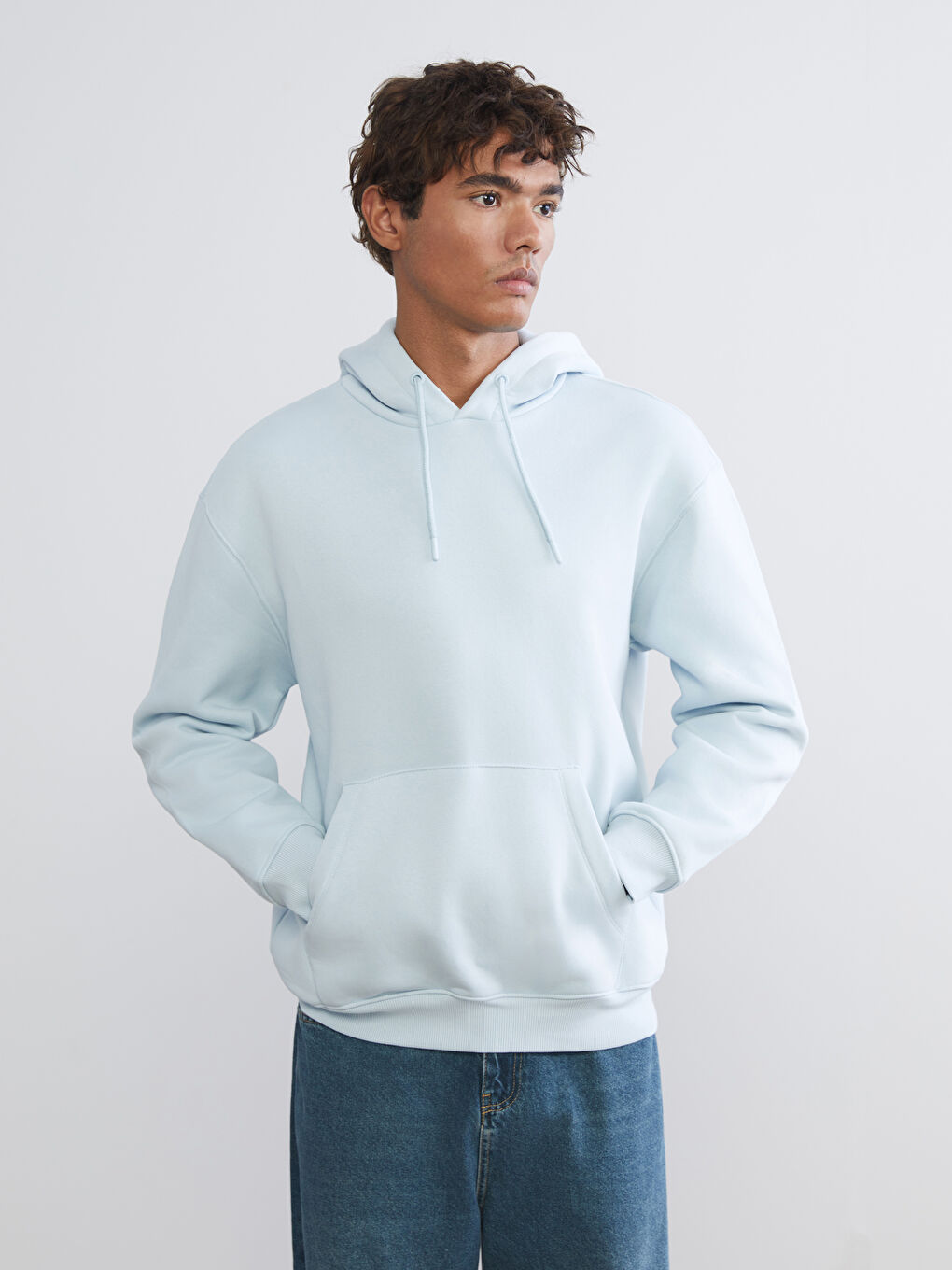 Kangaroo Pocket Men's Thick Hoodie