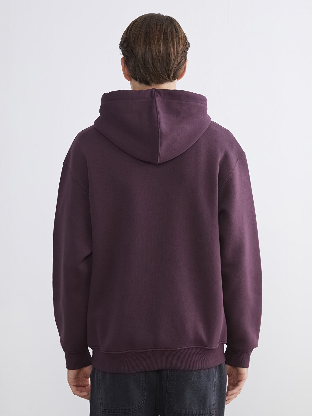 Kangaroo Pocket Men's Thick Hoodie-6