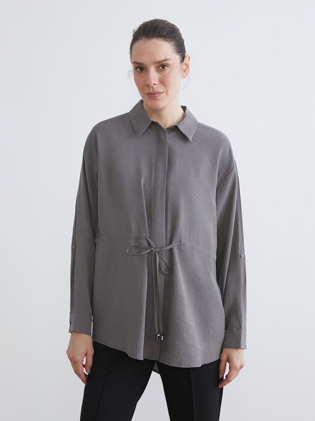 Modal Blend Women's Shirt Tunic