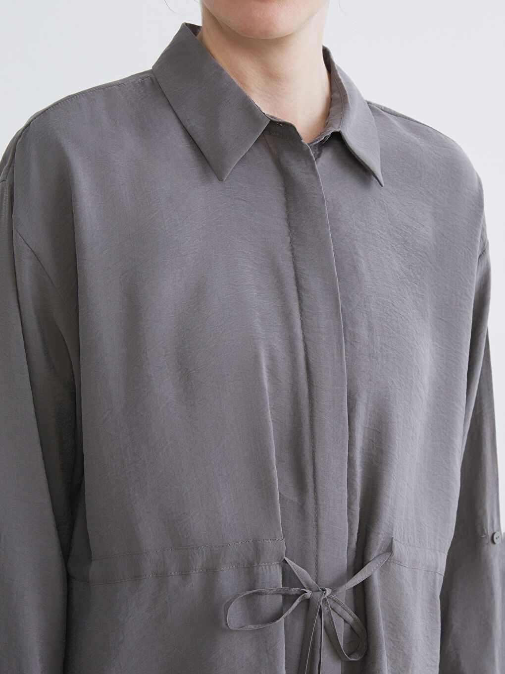 Modal Blend Women's Shirt Tunic-2