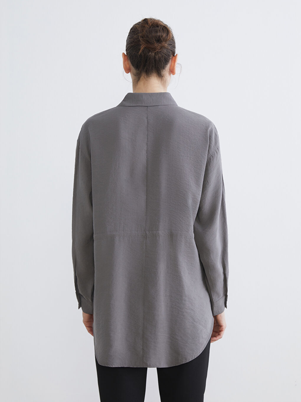 Modal Blend Women's Shirt Tunic-3