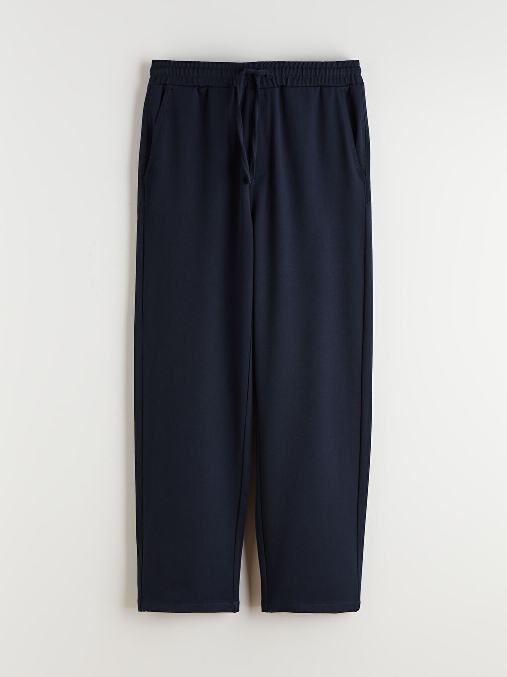 Lacivert Yandan Cepli Beli Lastikli Erkek Pantolon-4