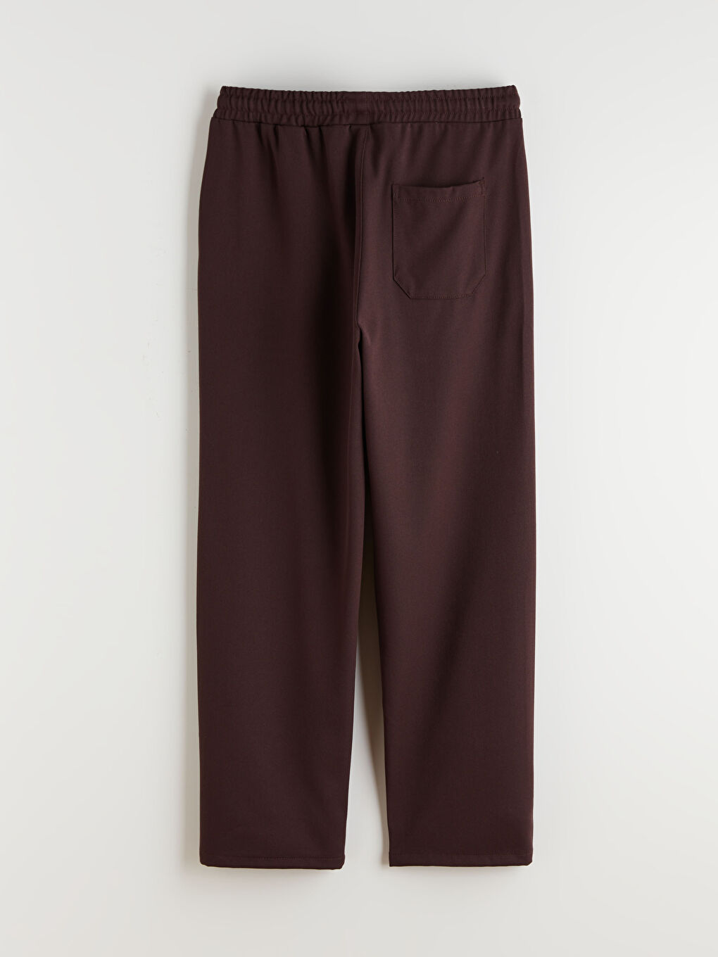 Kahverengi Yandan Cepli Beli Lastikli Erkek Pantolon-5