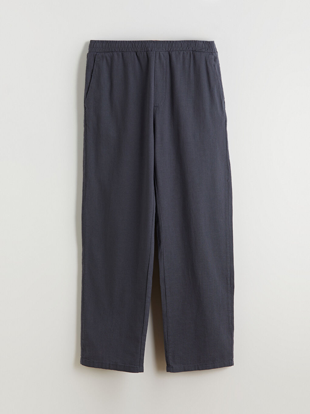 Antrasit Standart Kalıp Erkek Pantolon-4