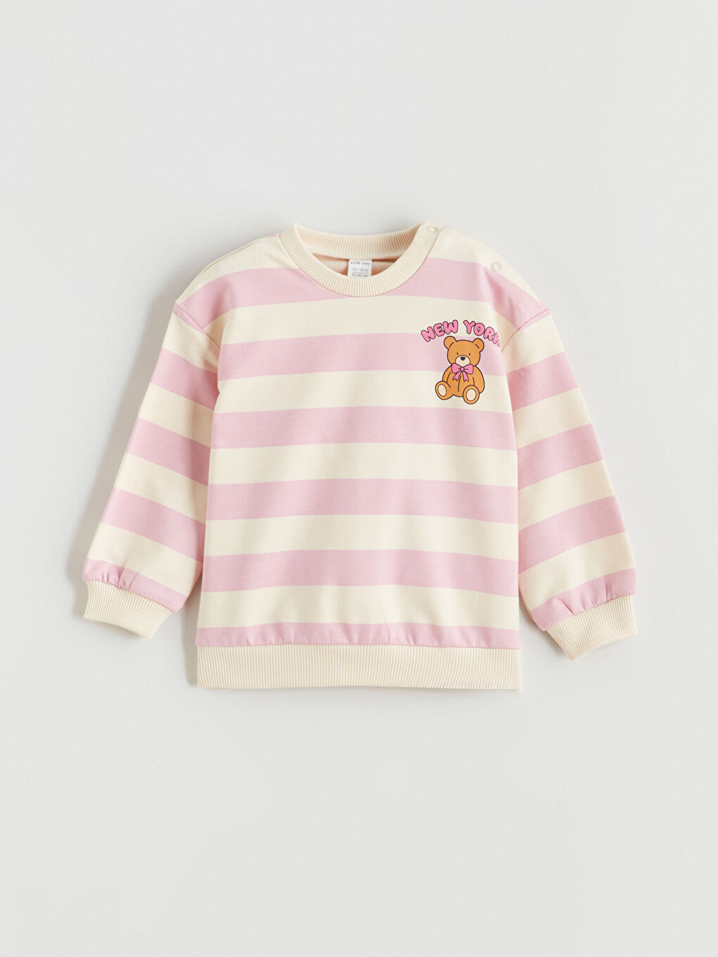 Printed Baby Girls' Sweatshirt and Pants 2 Pack-1