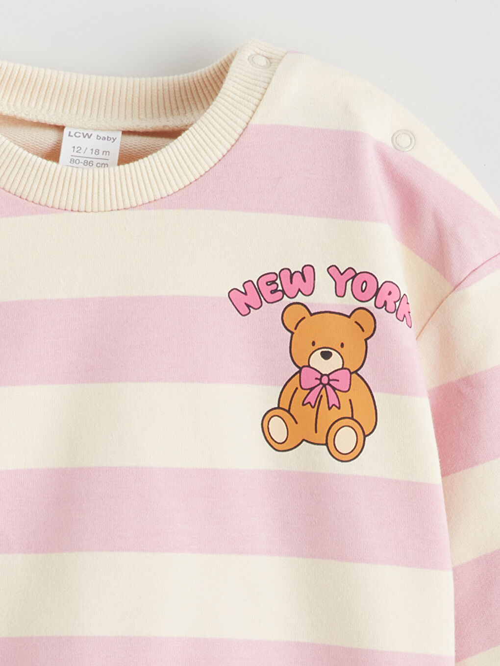 Printed Baby Girls' Sweatshirt and Pants 2 Pack-2