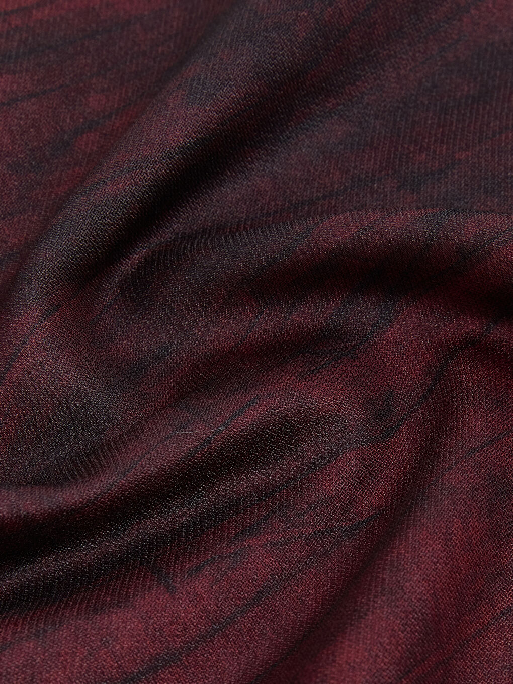 Bordo Desenli Kadın Şal-2