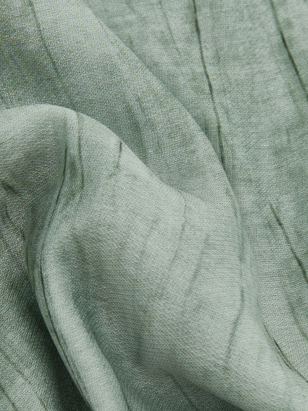 Yeşil Desenli Kadın Şal-2