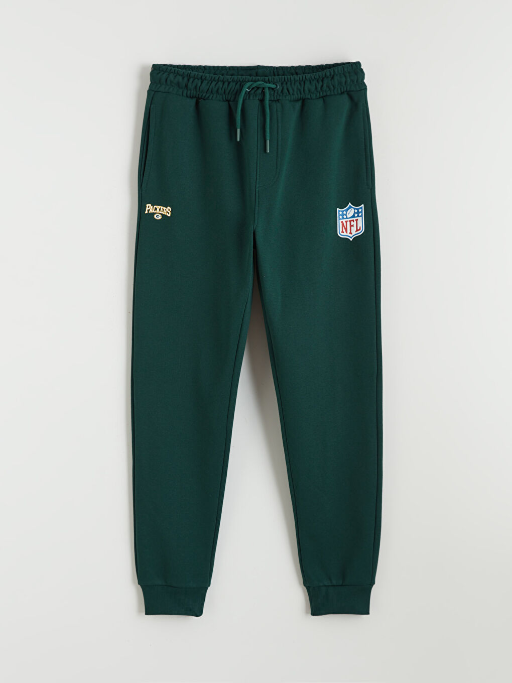 Yeşil Standart Kalıp Erkek Jogger Eşofman Altı-4