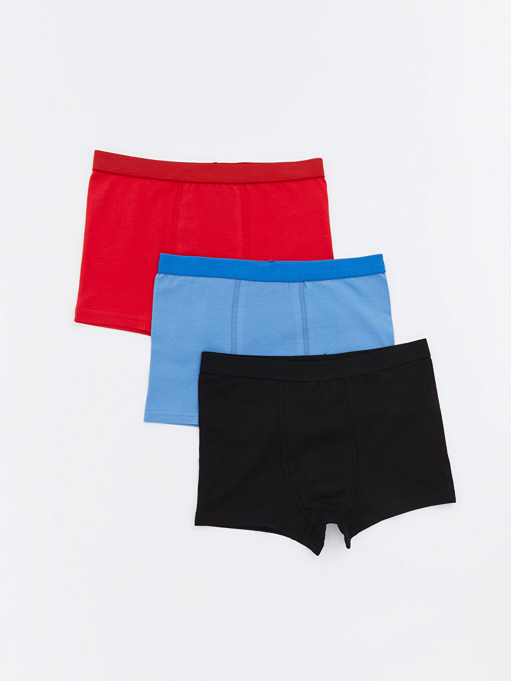 Karışık Basic Erkek Çocuk Boxer 3'lü