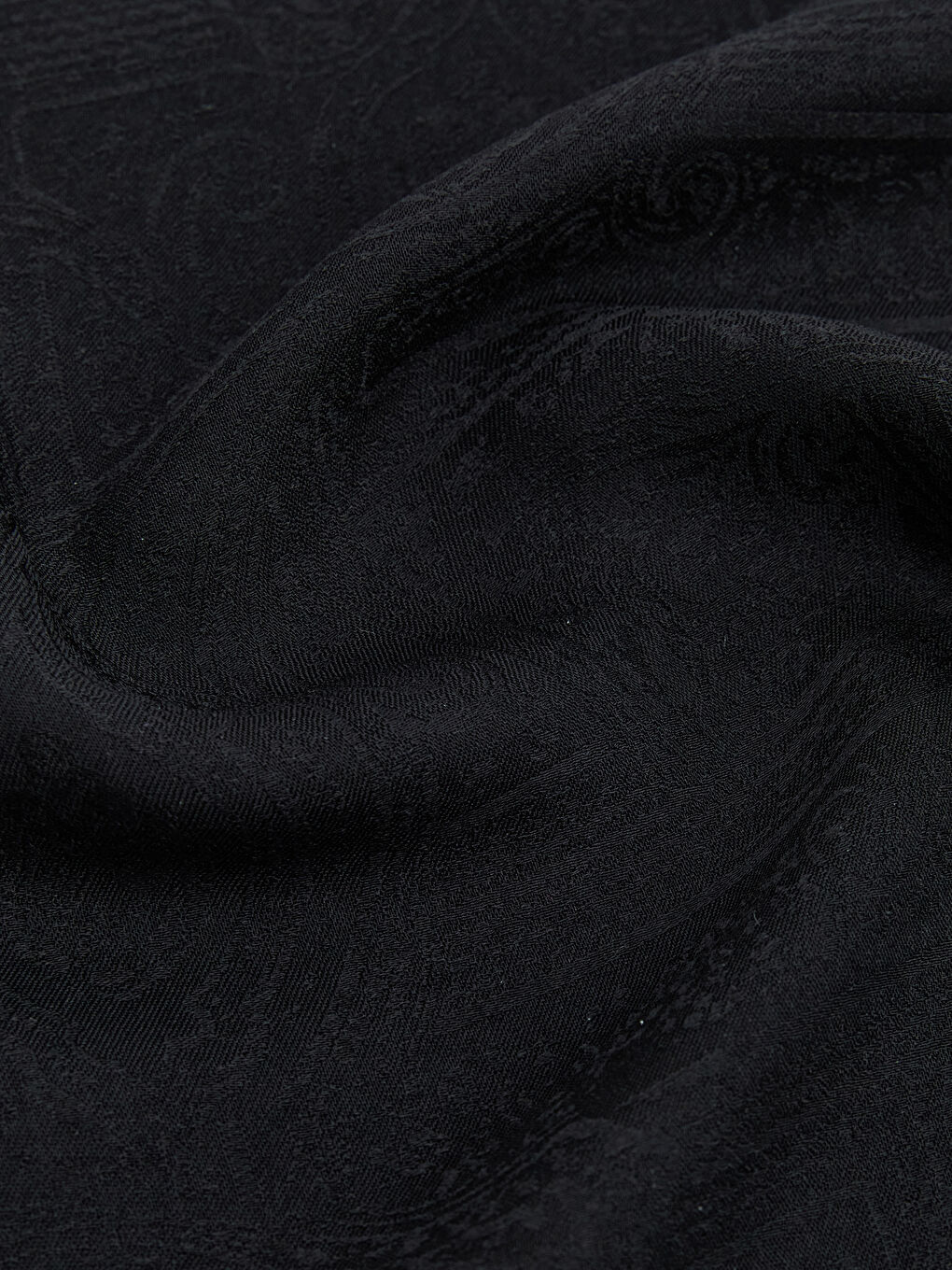 Siyah Basic Kadın Şal-2