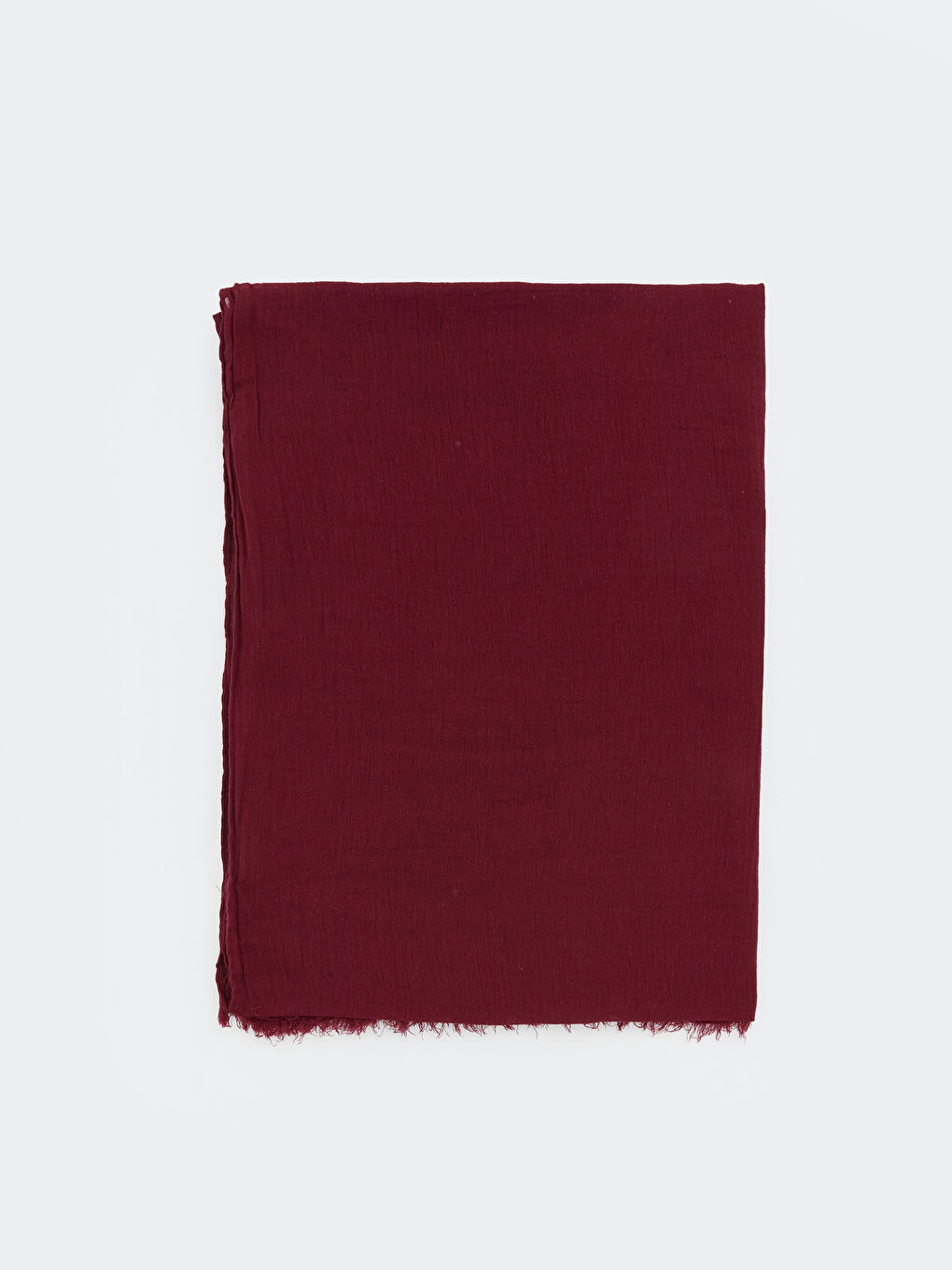 Bordo Dokulu Kadın Şal-1