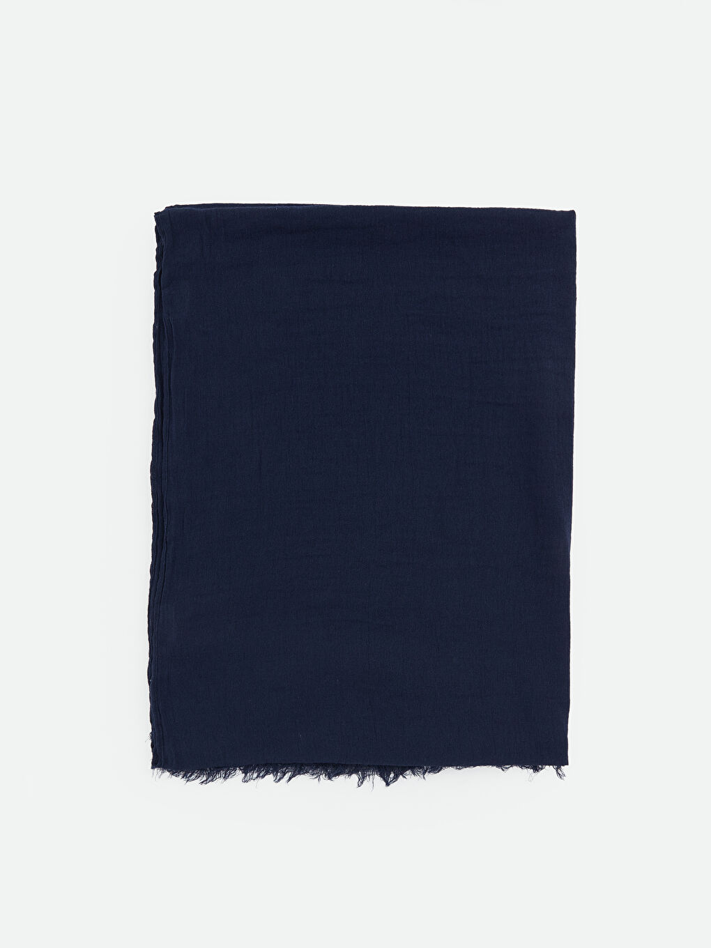 Lacivert Dokulu Kadın Şal-1