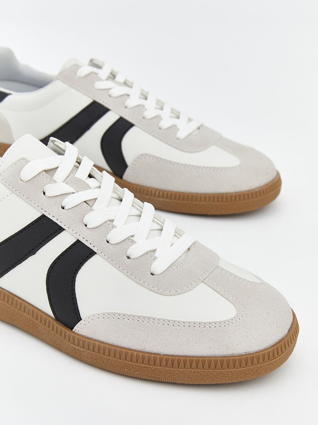 Faux Leather Men's Sports Shoes-2