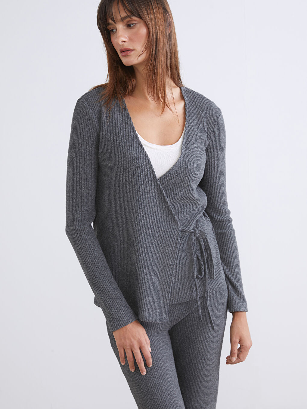 Double Breasted Collar Women's Blouse
