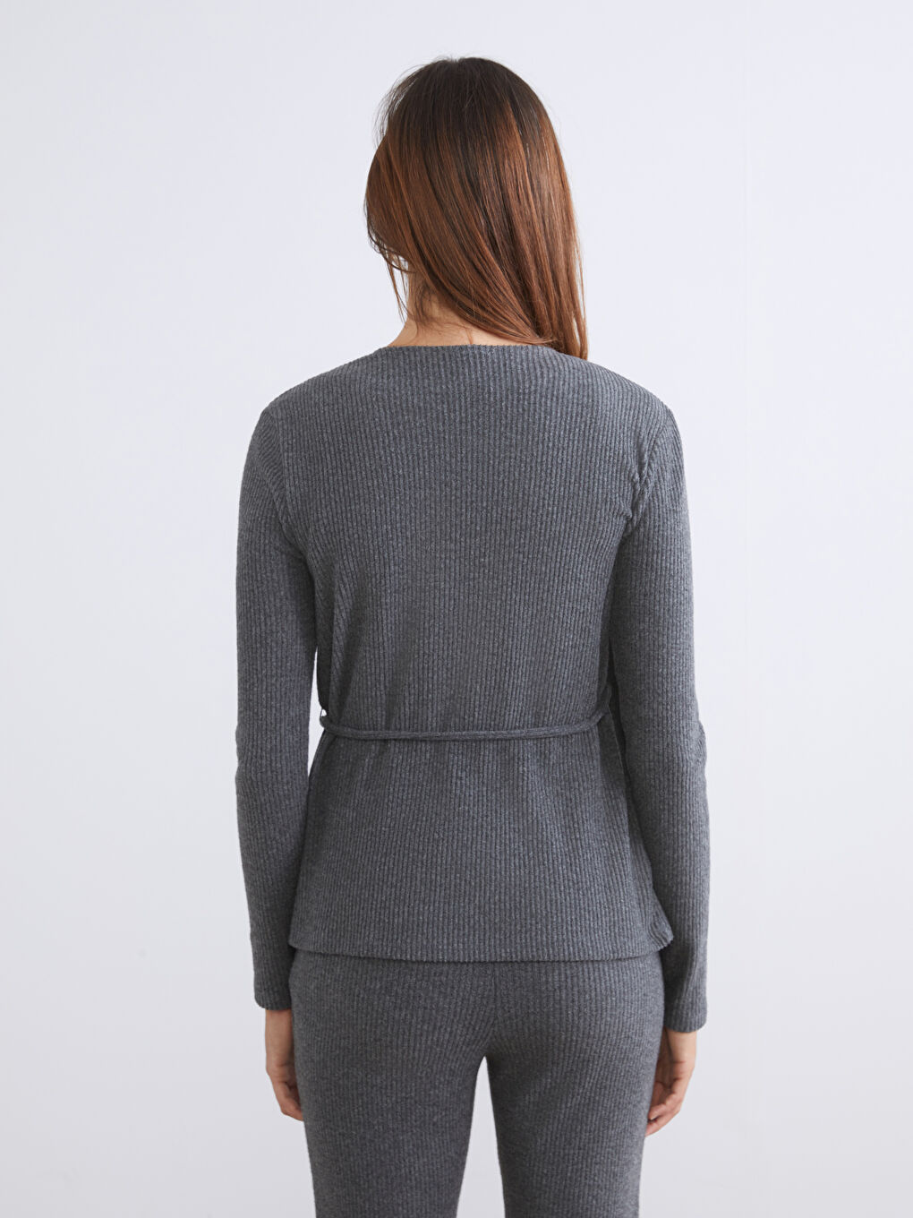 Double Breasted Collar Women's Blouse-3