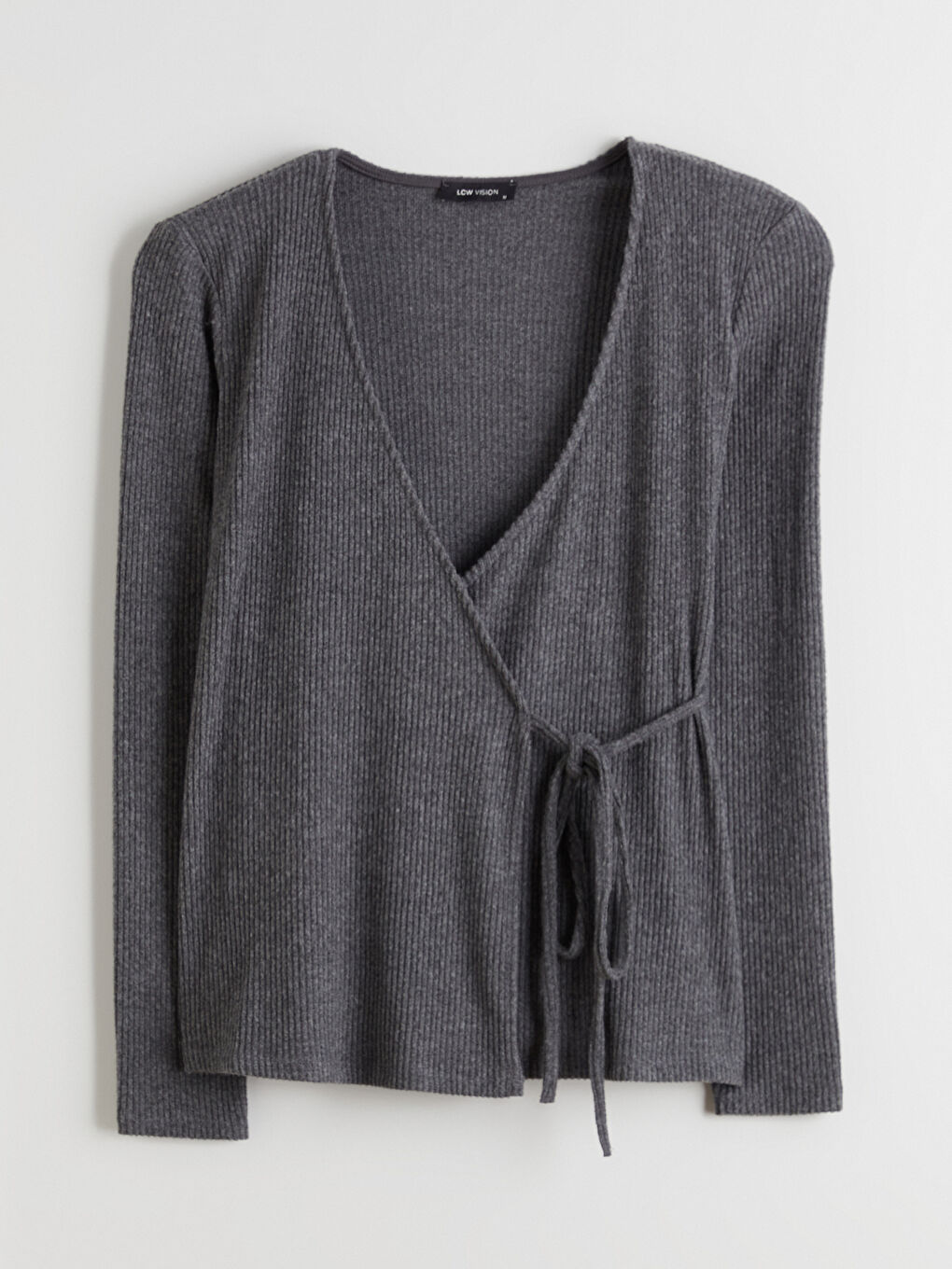 Double Breasted Collar Women's Blouse-4