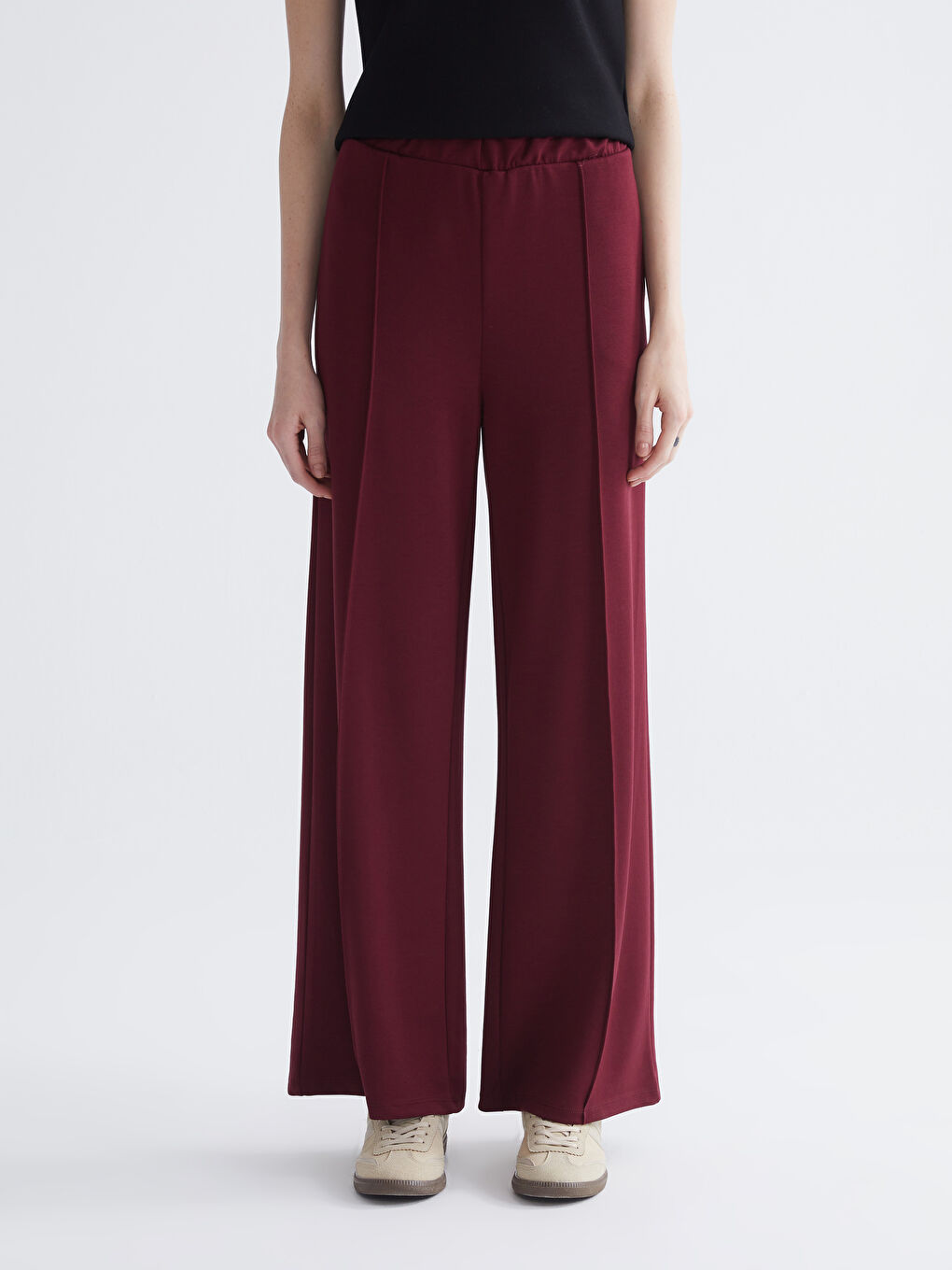 Women's Sweatpants with Elastic Waist-1