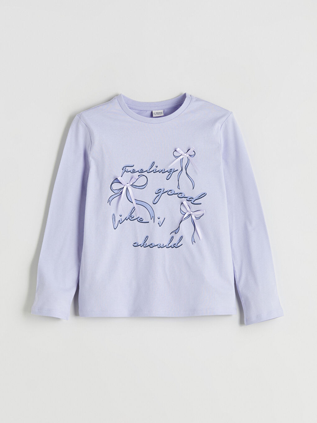 Crew Neck Girls' T-Shirt