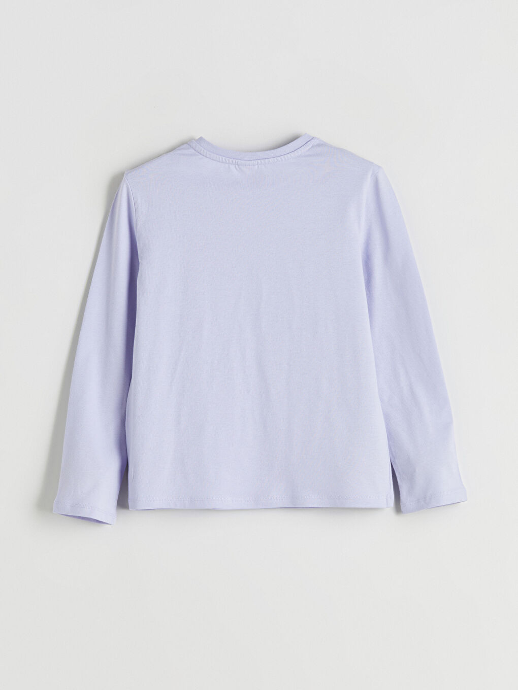 Crew Neck Girls' T-Shirt-2