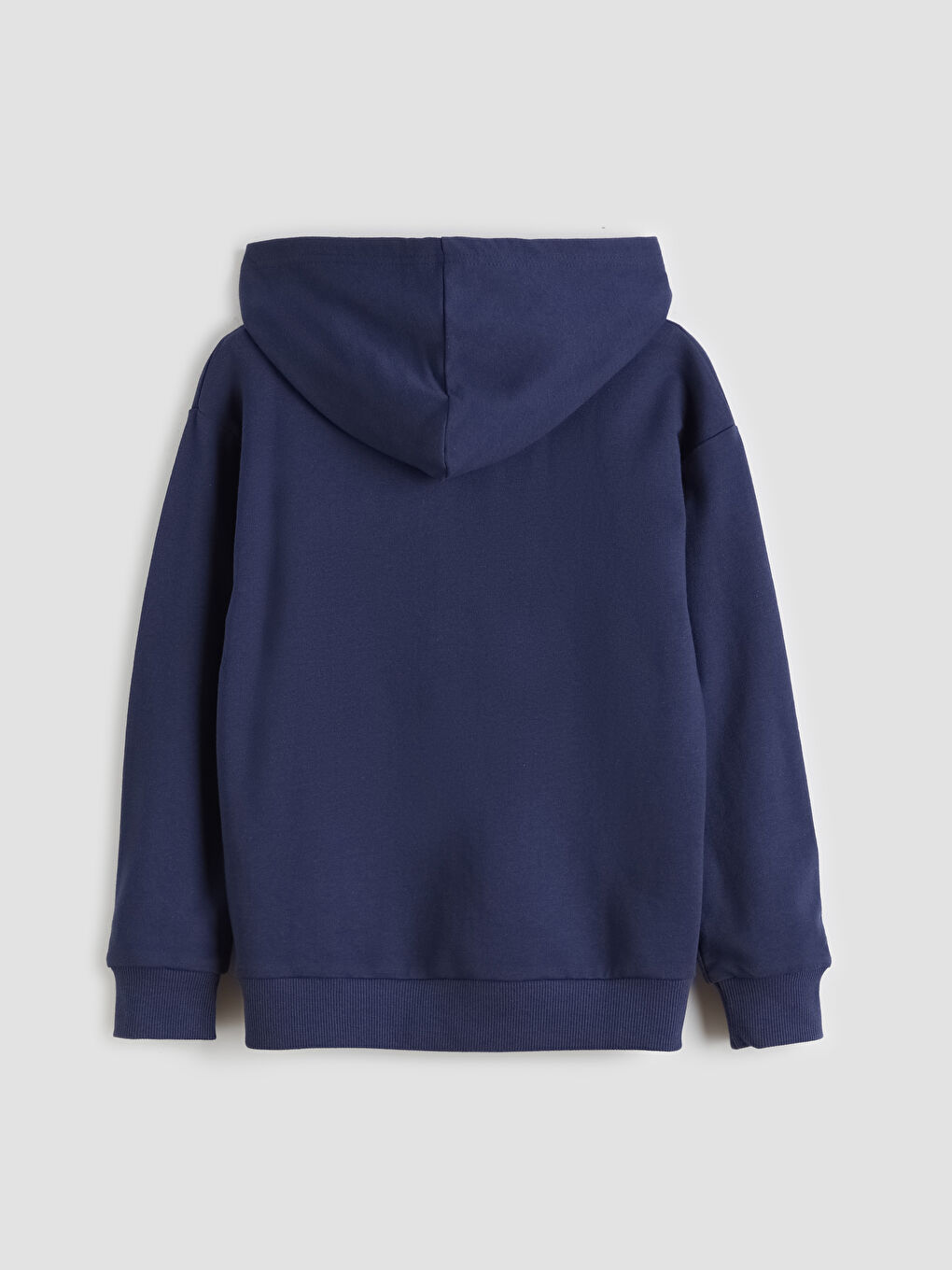 Lacivert Kapüşonlu Harry Potter Baskılı Erkek Çocuk Sweatshirt-1