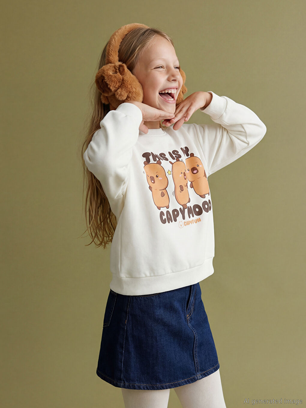 Unisex BROWN Earmuffs