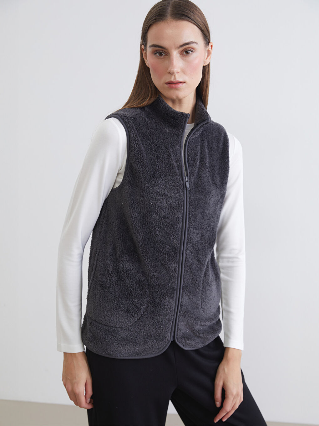 Funnel Neck Women's Polar Waistcoat