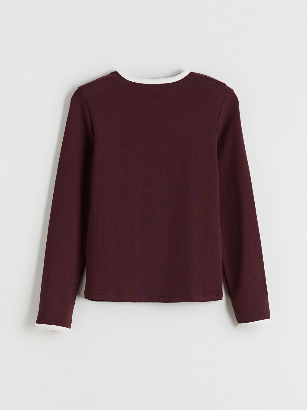 Mürdüm Bisiklet Yaka Kız Çocuk Tişört-2