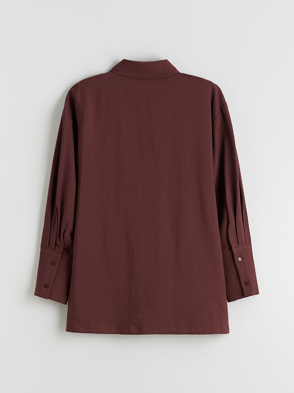 Bordo Kadın Gömlek Tunik-5