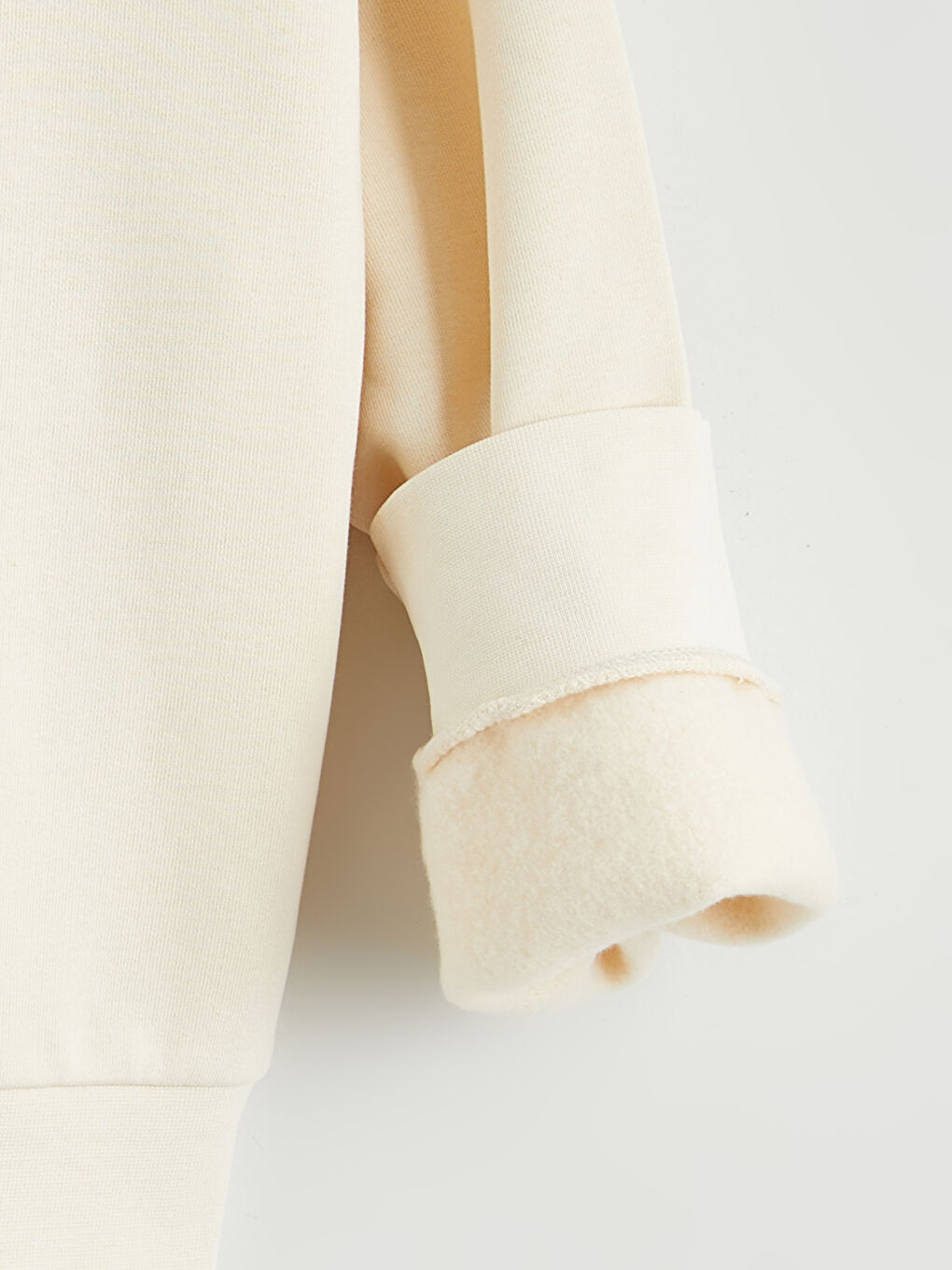 Crew Neck Girl's Thick Sweatshirt-2