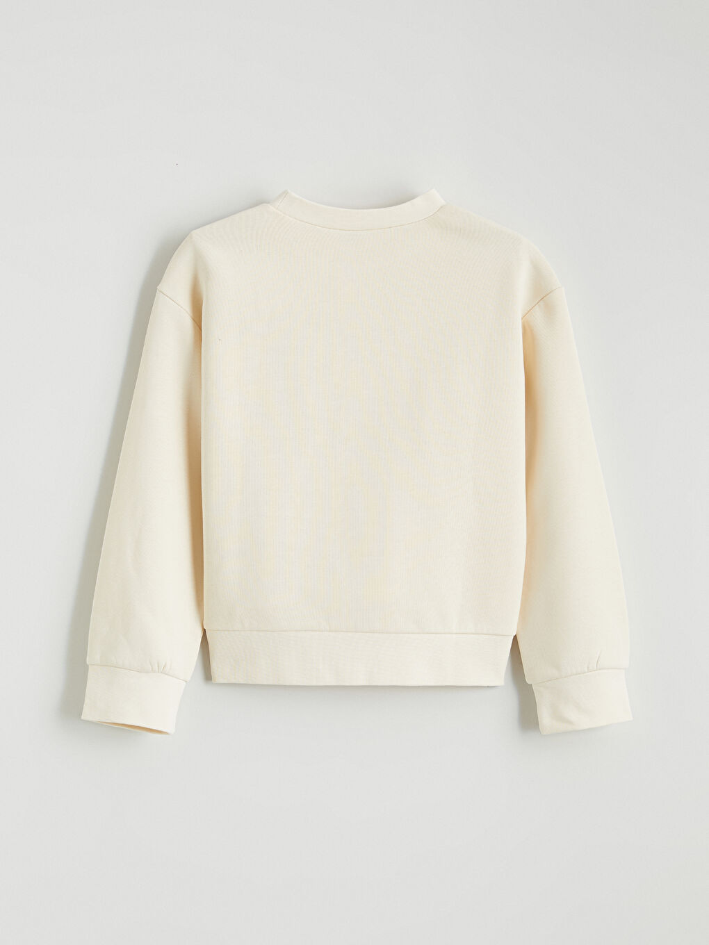 Crew Neck Girl's Thick Sweatshirt-3