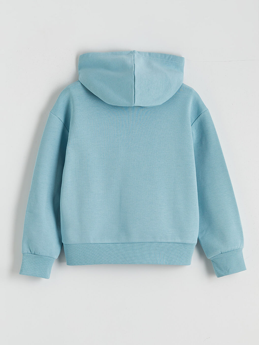 Hooded Girls' Thick Sweatshirt-1