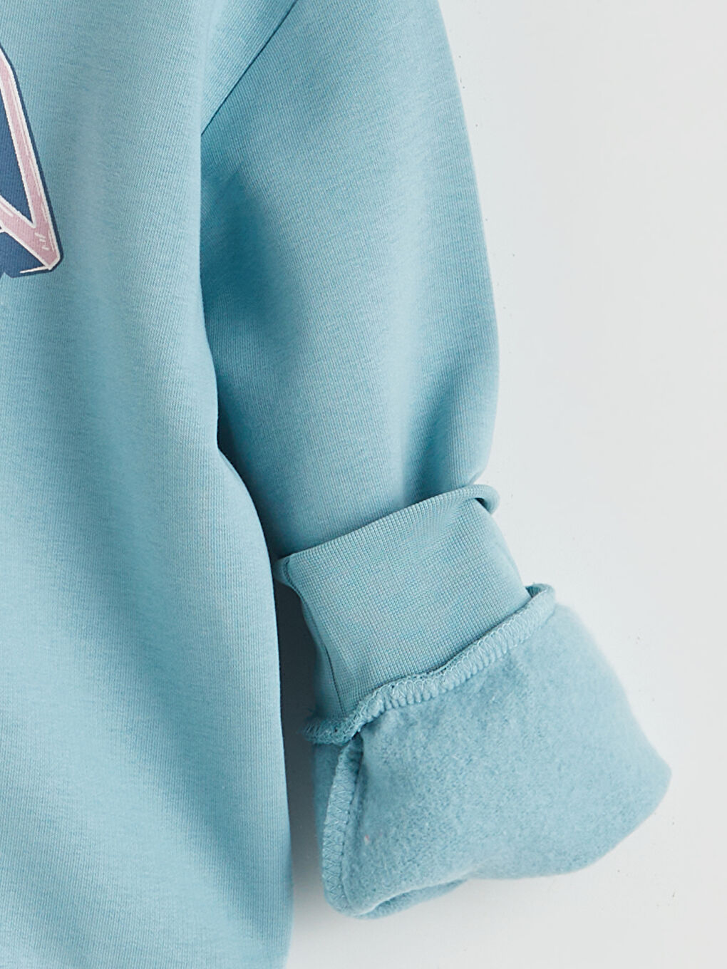 Hooded Girls' Thick Sweatshirt-2