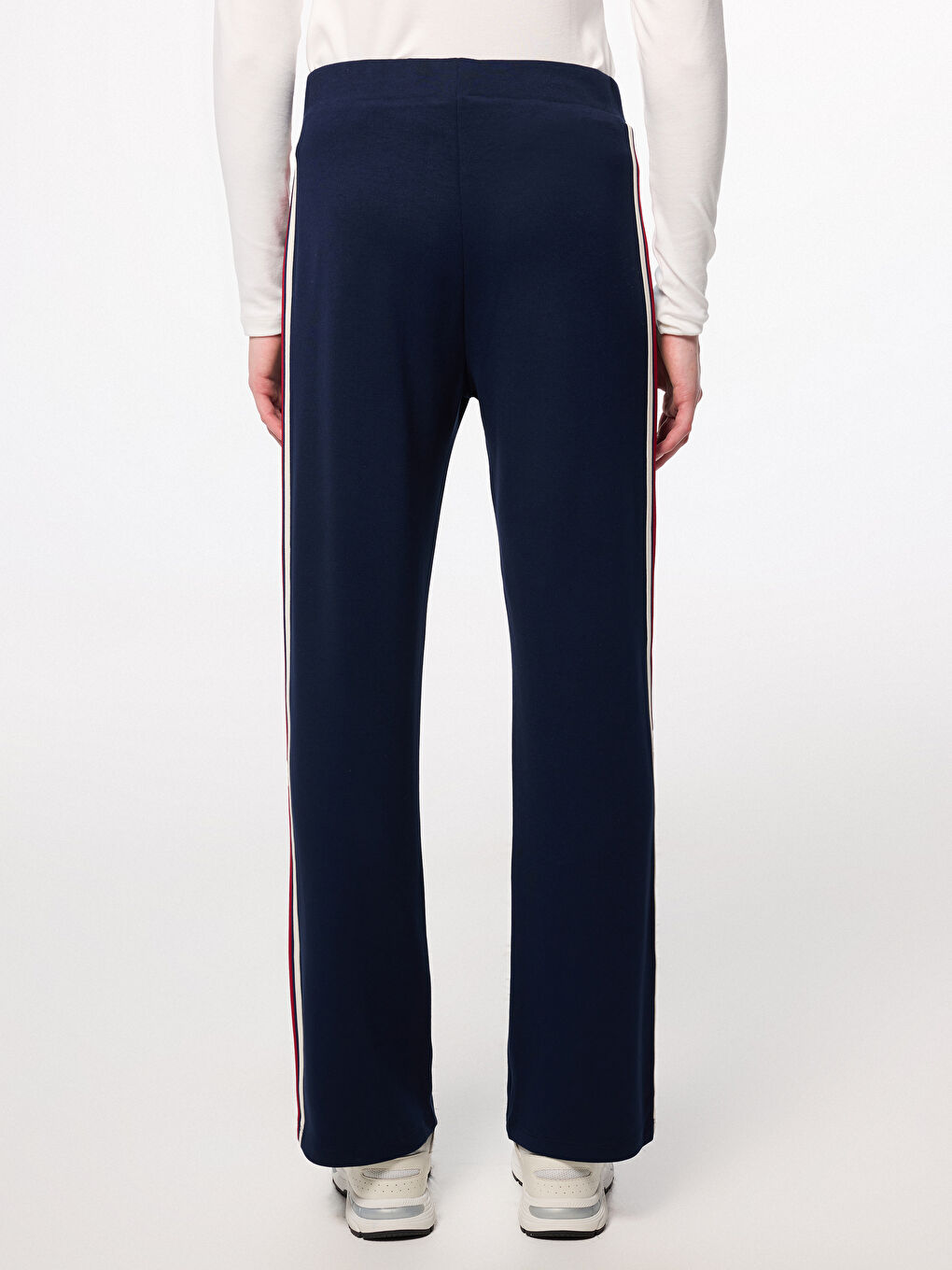 Elasticated Waist Women's Trousers-3