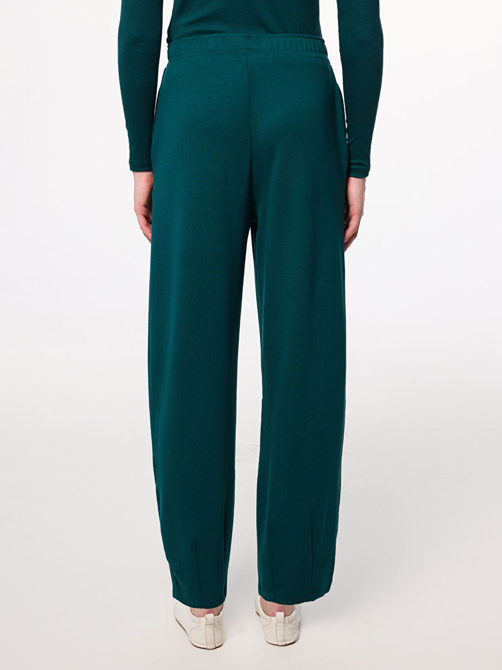 Elasticated Waist Women's Trousers-3